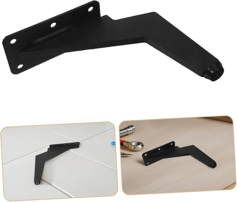 VILLCASE Metal Furniture Legs Feet Adjustable Solid Sofa Cabinet Table Legs with Anti-Slip Pads for Tv Stand Dresser