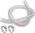 10FT Heavy-Duty Steel Wire Vacuum Suction Hose, 3/4 Inch ID x 1 Inch OD, High Pressure UV Chemical Resistant Tube