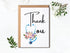 VKNDesigns Cute Thank You Card For Nurses - Doctors - Hospital - Greeting Card for Healthcare - Thank You Card - Card