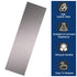 Knife Blade Steel, 1095 High Carbon Flat Stock, 12" x 3" x 0.12" Billet for Knife Making