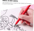 NUOBESTY 3pcs Eternal Erasable Pencil, Forever Art Pencils, No Sharpening Required, Black Ink Engraved