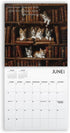 Booklovers Wall Calendar 2025 - Famous Literary Quotes, 12 x 12 inch, Gift for Book Lovers