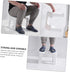Non-Slip Bathroom Stool for Kids and Adults - Sturdy Toilet Step Stool