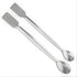 10 Pcs 2 in 1 Double Ended Lab Spoon - Stainless Steel Micro Lab Spatula for Reagent Sampling