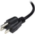 10ft 18 Gauge 3 Prong Heavy Duty Replacement Power Supply Cord Cable 110V 115V 120V Pigtail for Universal AC Appliance, NEMA 5-15 Plug US SJT 18AWG (10A)