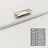 PILYON 2 64mm-96 22mm Knob Handle Pcs Single Hole Pull Ring Round Button Bedside Cabinet Wardrobe Door Round Handle