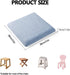 GWTYR Green,1 Pack,Seat 28x28x3cm Grass Pads for Dining Chairs, Soft and Breathable Seat Cushion with Removable Cover