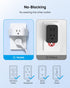 TROND Multi Plug Outlet Extender 2 Pack, Electrical Wall Outlet Splitter, 3 Way Outlet Wall Adapter