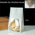 Dnyucen 50PCS Gusset Packing Bag(13x26x11cm) Bread Bags for Homemade Bread Bakery Takeaway Toast Bag Hamburger Pastry