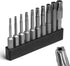 LMXMGRG 5 Point Torx Plus Bit Set 10pcs Tamper-Proof Security Bits Safety Torx