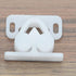3Pcs White Plastic Marine Boat Ball Catch Door Cupboard Spring Back Plates Roller Latch Cabinet Hardware Tools
