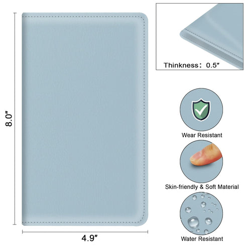 Server Book with Zipper Pocket for Waitress, Cute Waiter Server Wallet, Booklet Restaurant Waitstaff Organizer, Serving