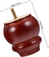 2pcs 8cm Homoyoyo Small Solid Wood Furniture Legs with Screw Thread, Wooden Sofa and Cabinet Feet Replacement