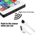 SUPERNIGHT 44 5050 2835 3528 Keys RGB LED Light Strip Wireless Remote Controller Led Light Remote Replacement for SMD