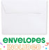 Set 8 Big Dot of Happiness Assorted Elegantly Simple - Guest Party Favors Money and Gift Card Sleeves - Nifty Gifty