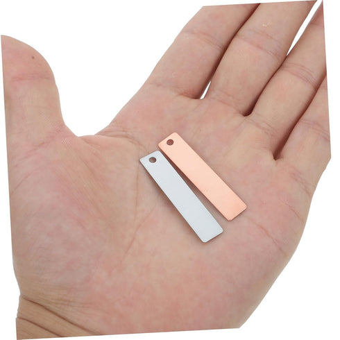 DECORNIJIA 20pcs Set Copper Zinc Electrodes for Fruit Battery Science Experiments Pure Zinc Sheets and Copper Strips