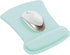 MOSISO Ergonomic Wrist Rest Support Set for Mouse Pad & Keyboard, Mint Green, Non-Slip Base, Pain Relief Cushion with