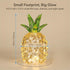 Pineapple Baby Night Light for Nursery, Battery Powered Pineapple Lamp for Home Living Room Bedroom Kitchen Office
