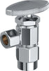 PROFLO PFXAV32C 1/2" x 3/8" Multi Turn Angle Supply Stop, Chrome
