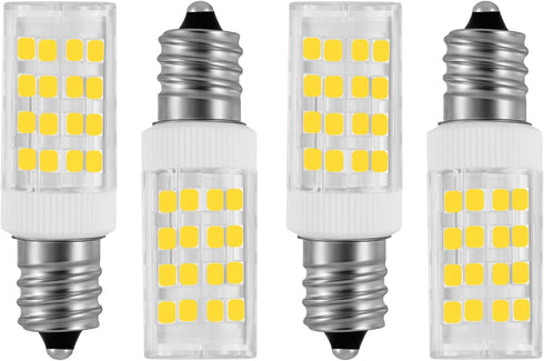 JDE11 120V 40W Halogen Mini Candelabra Bulbs Equivalent, T3/T4 Mini Base E11