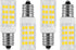 JDE11 120V 40W Halogen Mini Candelabra Bulbs Equivalent, T3/T4 Mini Base E11