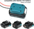 Adapter for Makita Battery 12V MAX, Power Wheels Adapter Dock, Battery Holder Wall Mount (Battery not Included)
