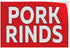 Fastasticdeals Decal Stickers Multiple Sizes Pork Rinds Outdoor Advertising Printing B Industrial Vinyl