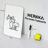 Dry Erase Lapboards, HERKKA 12 Pack Double Sided Dry Erase Lap Boards 9 x 12.5 Inch, 12 Markers, 12 Erasers, Small Dry Erase Boards for Classroom Supplies by HERKKA