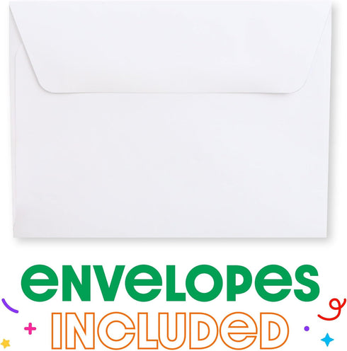 Pack, Set 8 Big Dot of Happiness Assorted Funny Graduation Gift Card Holders with Envelopes, Grad Party Cash Money