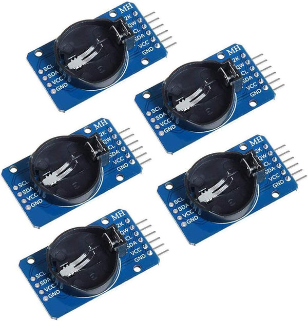 HiLetgo 5pcs DS3231 AT24C32 Real Time Clock Module, IIC RTC Module for Arduino
