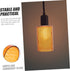 Bulbs Glass Lampshade Candelabra Cylinder Lamp Shade Chandelier Light Covers Bathroom Decorations Amber Light
