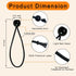 Tirnotck 35 Pack 6 Inch Ball Bungee Cord, Bungee Cords with Balls for CargoTentsCampingHolding Wire and HosesTent Poles
