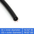 10ft 15/32" 19/32" Silicone Tube, Length Pure Food Grade Silicone Tubing, High Temp Flexible Hose for Home Brewing