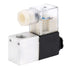 Baomain Pneumatic Solenoid Air Valve 2V025-08, DC12V 2 Way 2 Position PT1/4"