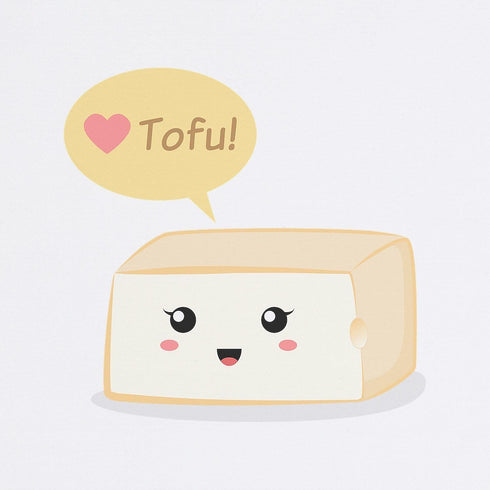 CafePress Kawaii Tofu Mousepad - Non-Slip Rubber Gaming Mousepad