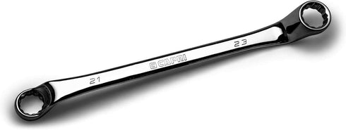 Capri Tools 21 x 23 mm 75-Degree Deep Offset Double Box End Wrench, CP11950-2123