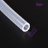DMiotech 1/8" ID 1/4" OD Clear Silicone Tube, 3.3 Feet Industrial Silicone Tubing for Water Air Pump