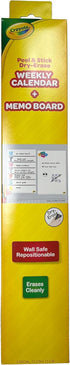 Large Dry Erase Weekly Calendar + Memo Board, Whiteboard for Home, School Classrooms, or Office Use