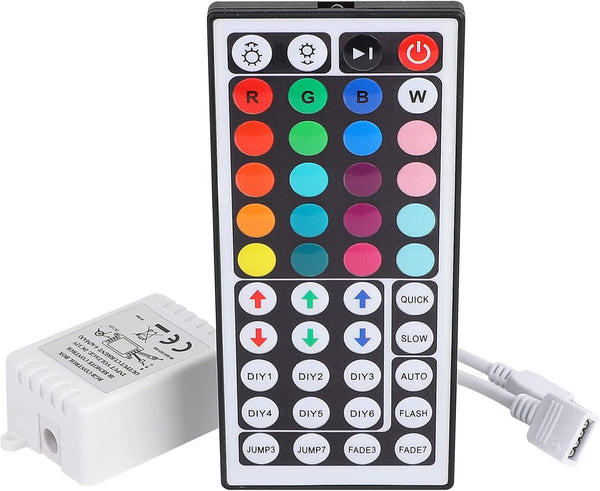 SUPERNIGHT RGB LED Light Strip Remote Controller, Dimmer for RGB LED Strip Lights,