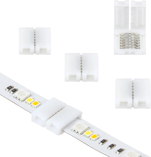 Armacost Lighting 6 Pin RGB+WW LED Strip Light Tape to Tape Splice Connector, 5-Pack, 760790