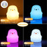 7 3 LOVERUIS Baby Night Lights Pudgy Penguins Colors Night Light for Baby Nursery Hours Timer Cute Night Light Gift Kid