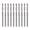 Utoolmart 2.4mm Twist Drill, High Speed Steel Bit, 10Pcs Set for Power Tool, Straight Shank 2.4mm Dia.