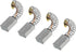 PATIKIL Carbon Brushes 0.51x0.31x2.81 Inch for Electric Motors, Angle Grinder, 4 Pack
