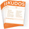 Trainers Warehouse Kudos for Work, Set of 10 Note Pads, Orange, Recognize Contributions, Inspire Continued Efforts