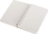 TWONE Kraft Cover Lay Flat Spiral Notebooks, 3.5" x 5.5", Two Pack, 180 Ruled Pages, Easy to Carry