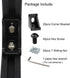 20Sets 2020 Aluminum Extrusion Profiles Corner Brackets 20 Series 90deg Right Angle Black L Connectors wtih T Slot Nuts and Bolts for 1/4 20/20 V T Slot Rail Perfil Extruded Aluminum Connect
