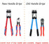 8, 6, 4, 2, 1, 1/0 iCrimp Battery Cable Lug Crimping Tool for AWG Heavy Duty Wire Lugs, Battery Terminal, Copper Lugs