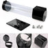Cup Dispenser, Water Cooler Pull Type Holder for 5oz - 7oz Cone or Flat Bottom Cups, Wall Mount