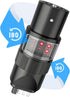 MECMO 360 7 4 6 7 4 Rotatable Pin & Pin Circuit Tester Adapter w/ LED Indicators, Swivel Way Blade to Way Flat