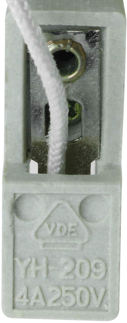 2PCS 118mm R7S Ceramics Lamp Base Socket, Lamp Holder Converter Connector for Flood Light Bulb